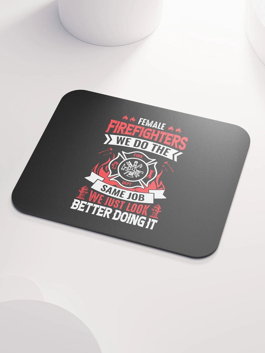 Female Firefighters - Mouse Pad product image (3)