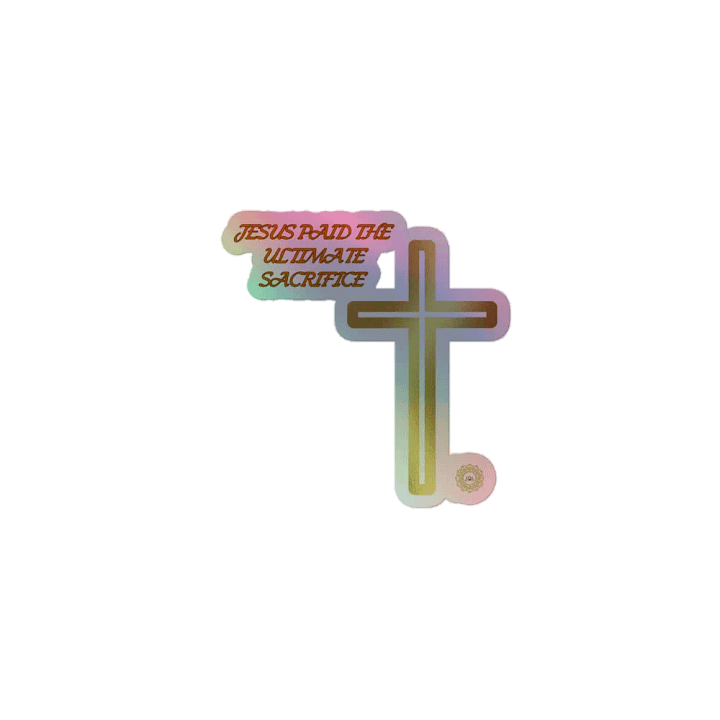 Divine Sacrifice Holographic Sticker Set product image (1)