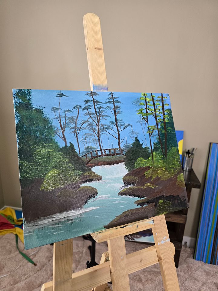 Bridge and River Flowing product image (2)