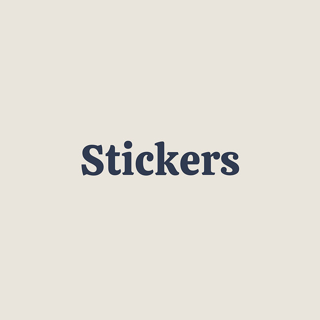 Stickers