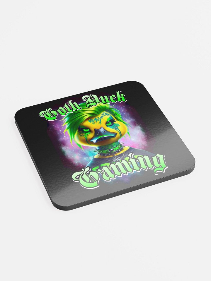 Goth Duck Gaming Coaster product image (2)