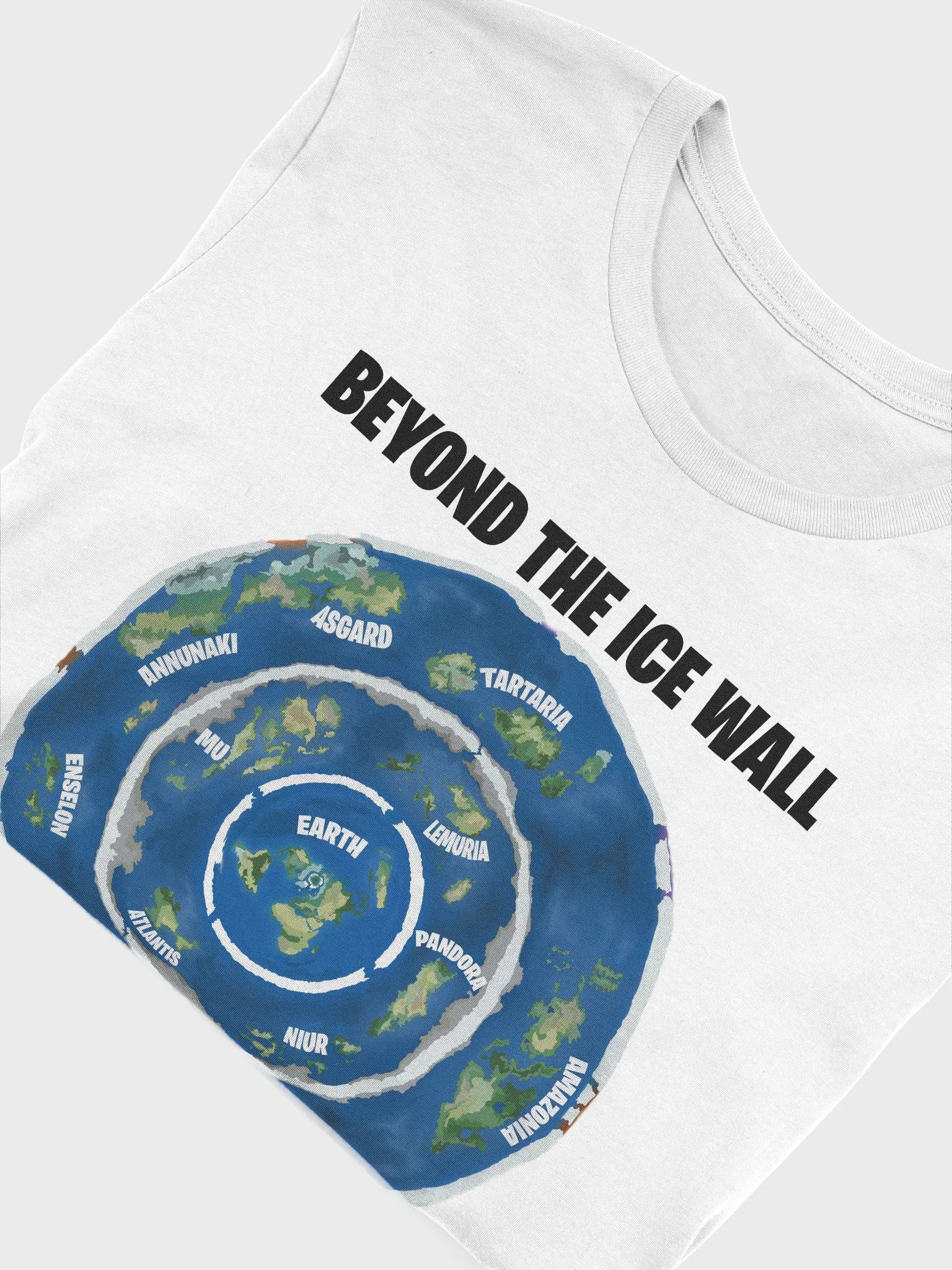 Premium Supersoft T-Shirt Beyond The Ice Wall Map product image (20)