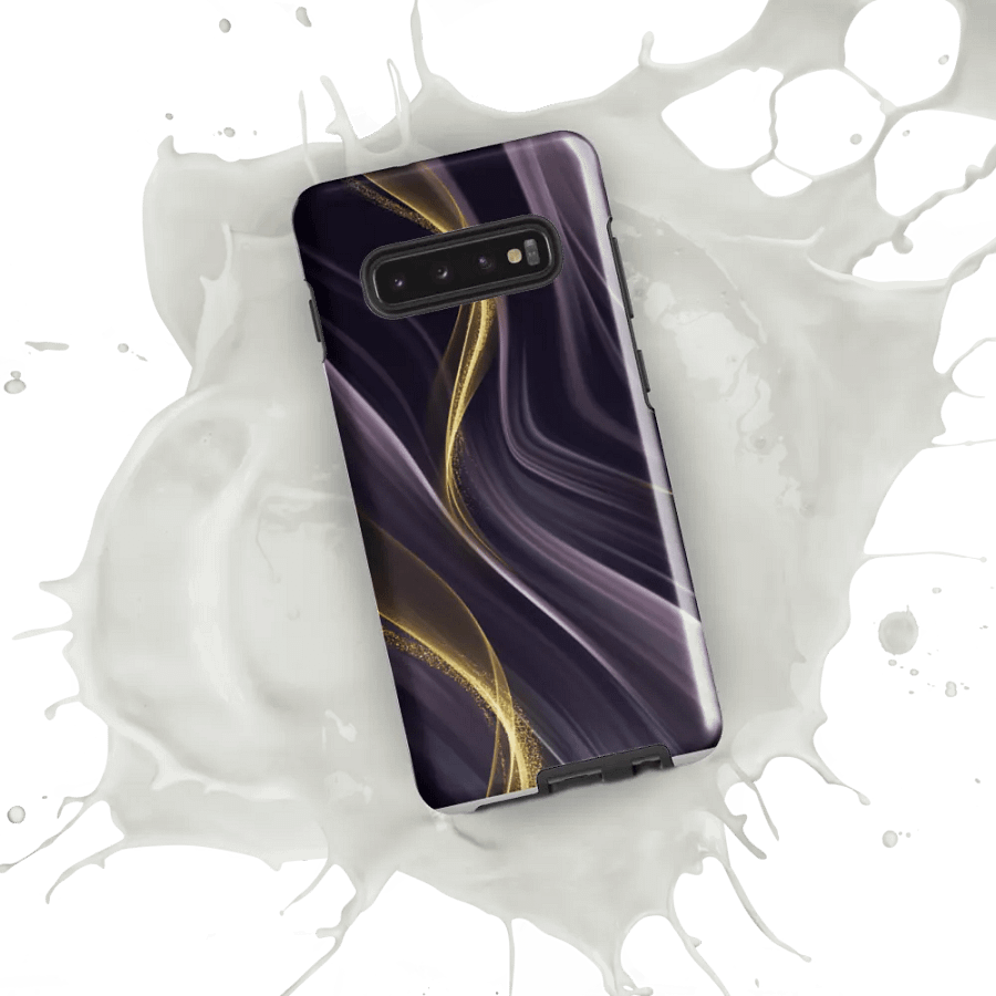 Golden Flow Samsung® Tough Case product image (54)