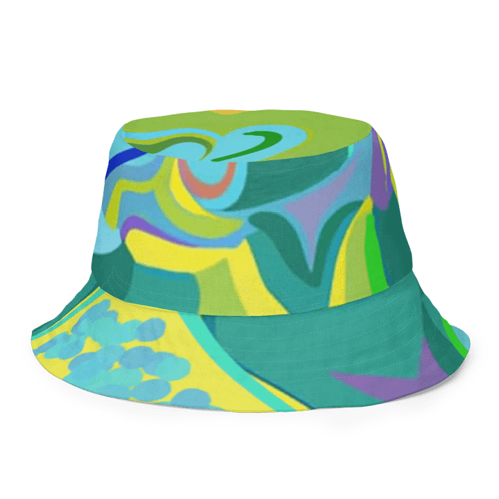 Swirls of Serenity Reversible Bucket Hat product image (1)