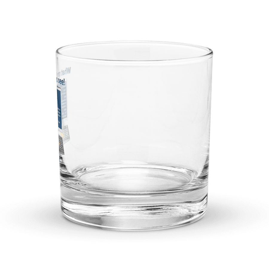 Perspective Humor Rocks Glass product image (2)