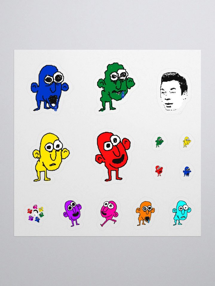 THE JIMMY SHOW! (14 STICKER PACK) product image (1)