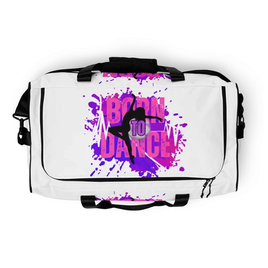 Born to Dance Her Silhouette All-Over Duffle Bag product image (6)