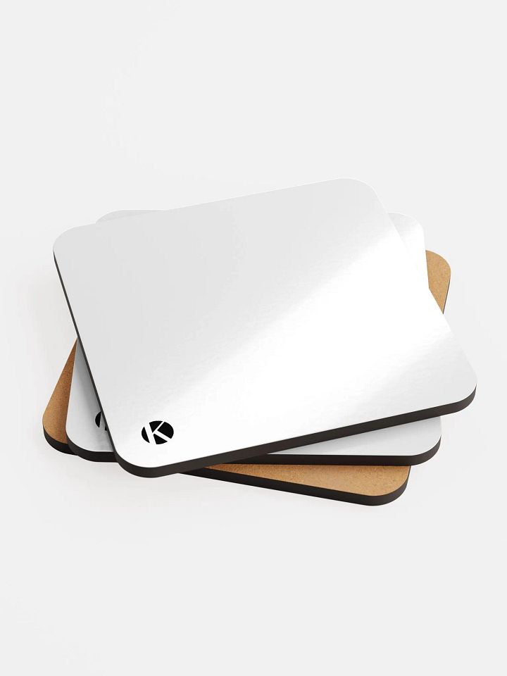 Glossed Cork Coaster product image (2)