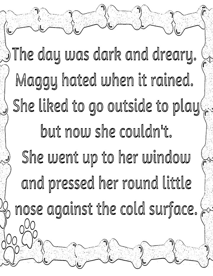 Maggy's Dog Day Coloring Book for Girls product image (2)