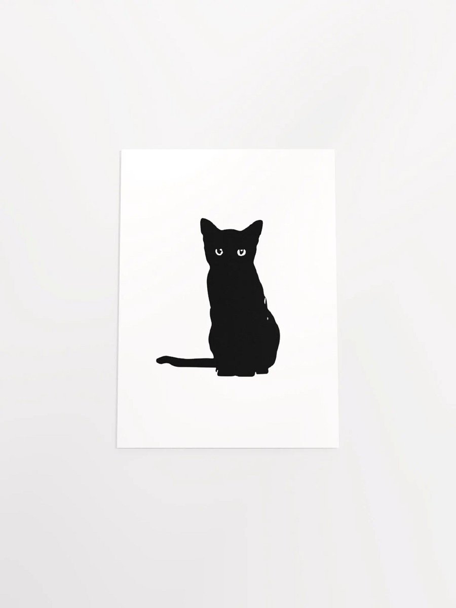 Little Black Cat Poster product image (2)