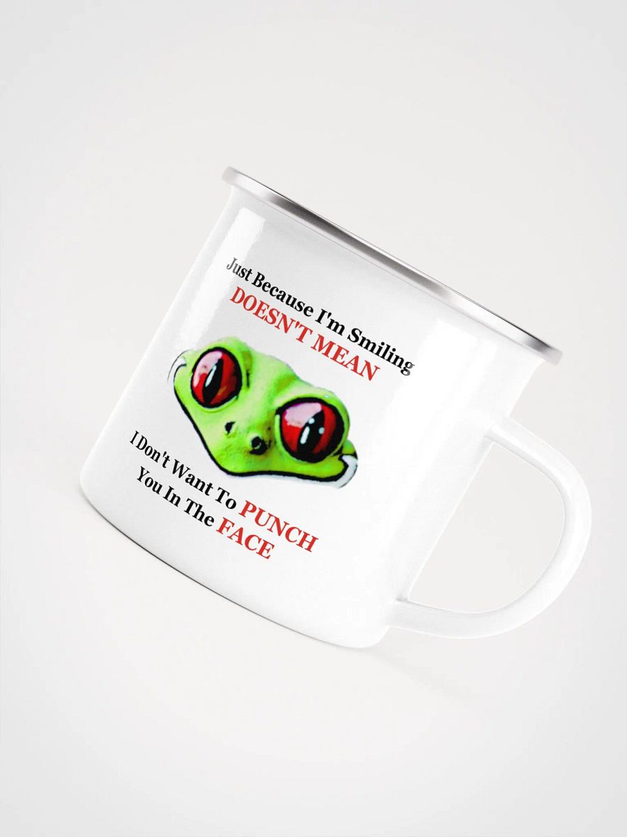I'm Smiling Enamel Mug product image (5)