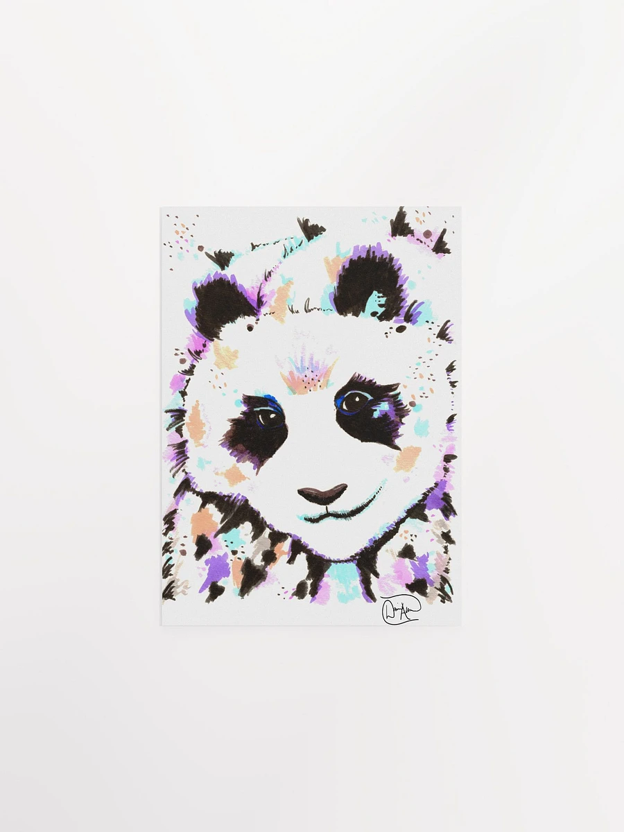 Chaos Panda Watercolour Print product image (1)