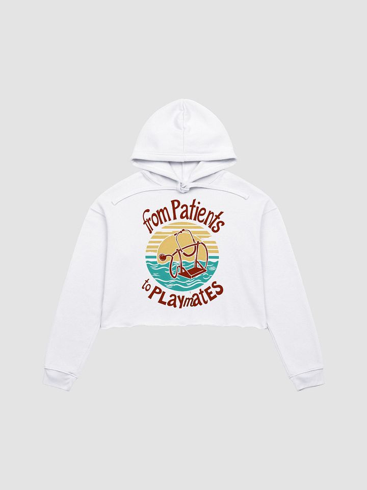 medical moms, dads, Stethoscope Swing Kids Crop Hoodie product image (2)