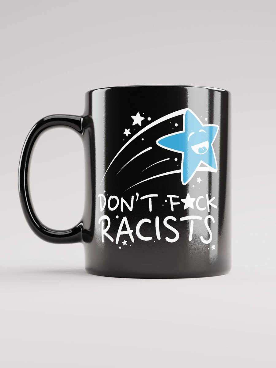 Don't F*CK Racists Mug - Blue product image (2)