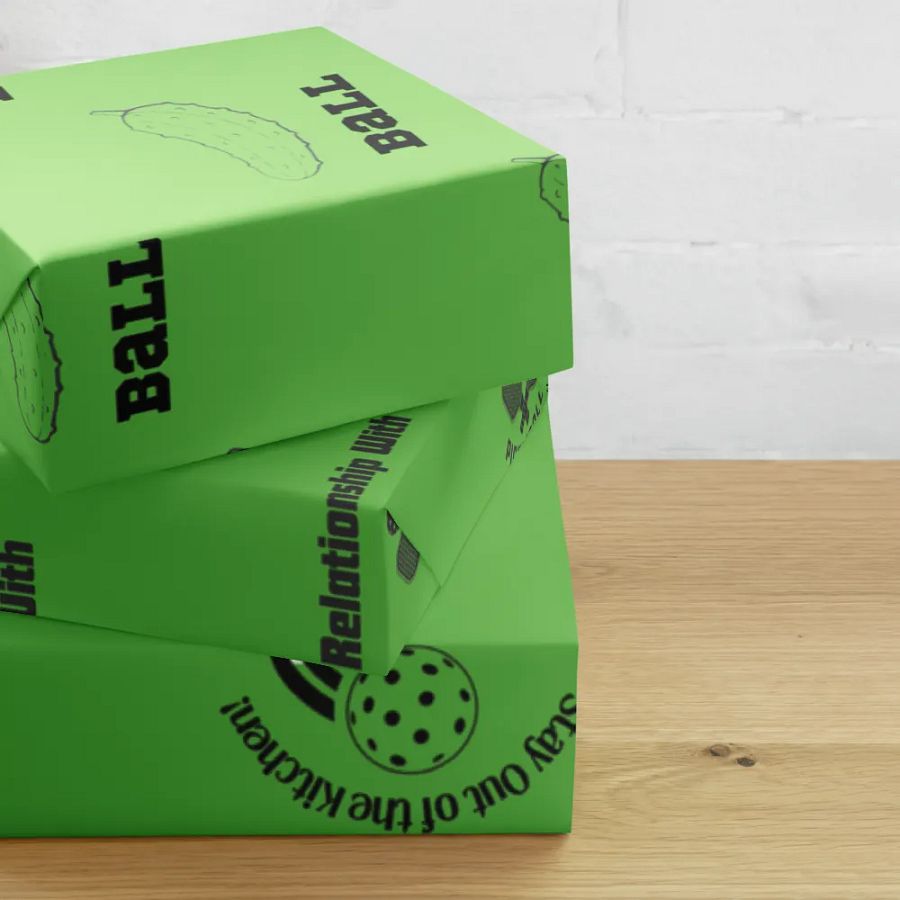Pickleball Wrapping Paper product image (10)