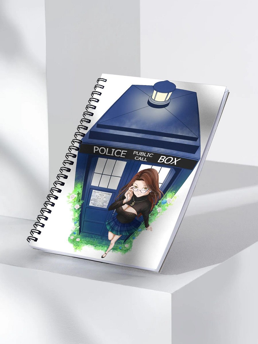 Whovie Tardis Notebook product image (3)