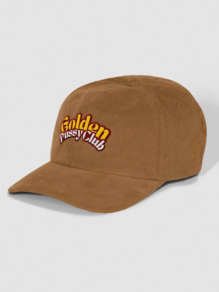 GOLDEN PUSSY CLUB corduroy dad hat product image (1)