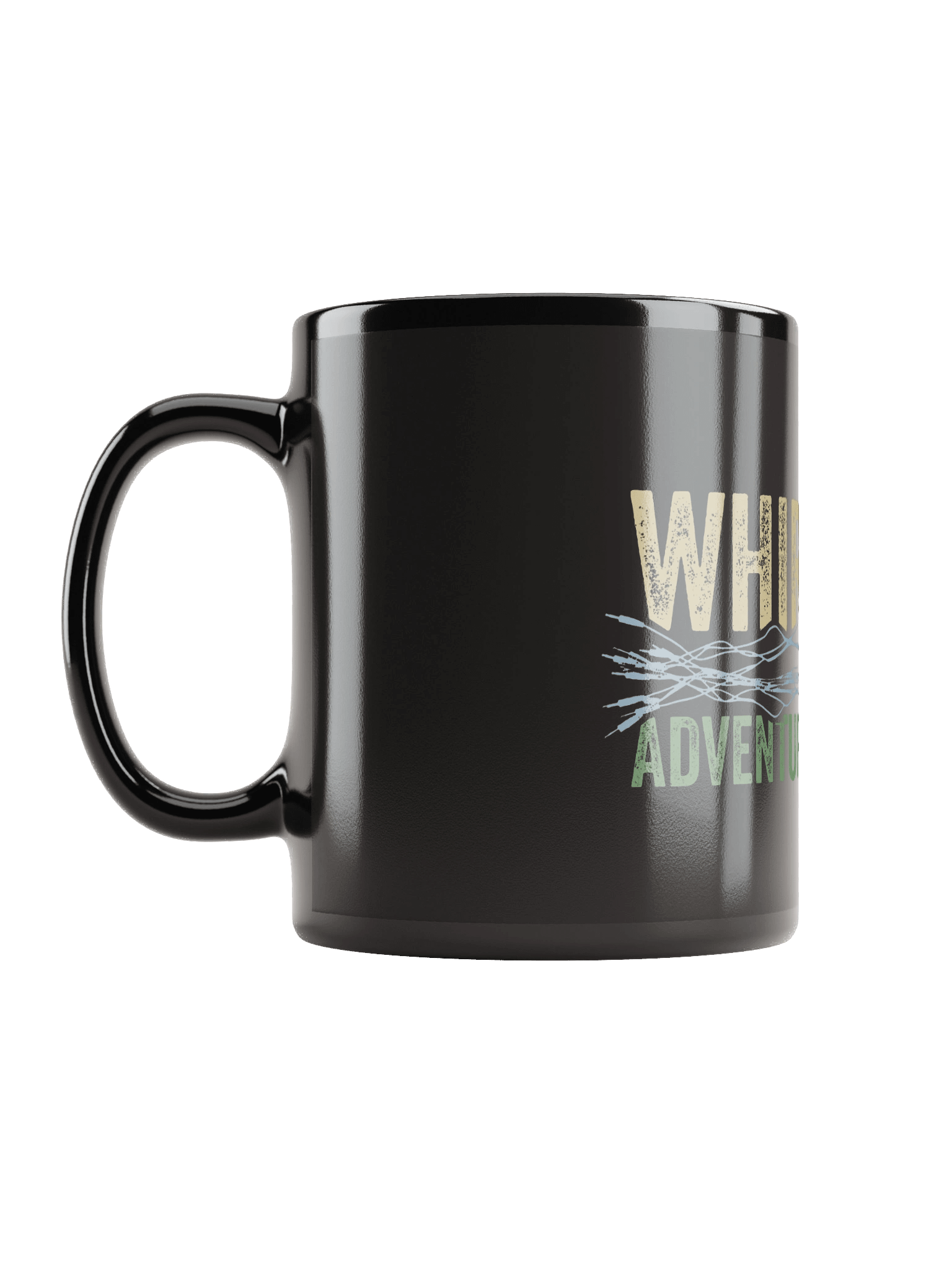 WILD WIRES Black Mug product image (4)