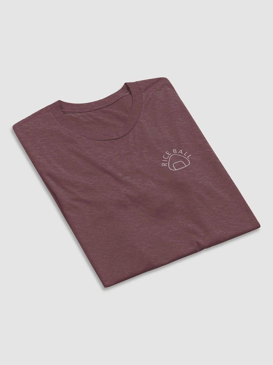 Rice Ball Triblend T-Shirt - (Maroon) product image (9)