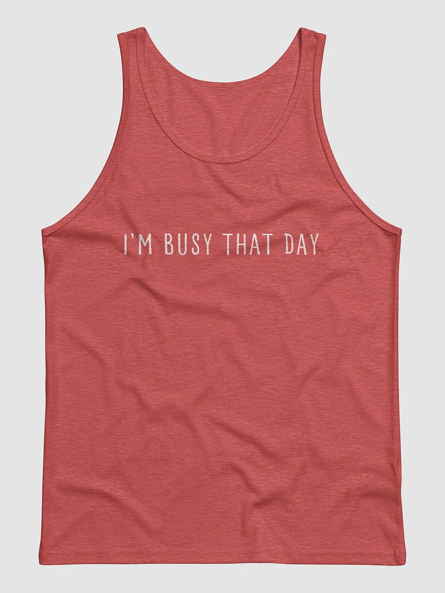 I'm Busy That Day Tank product image (17)