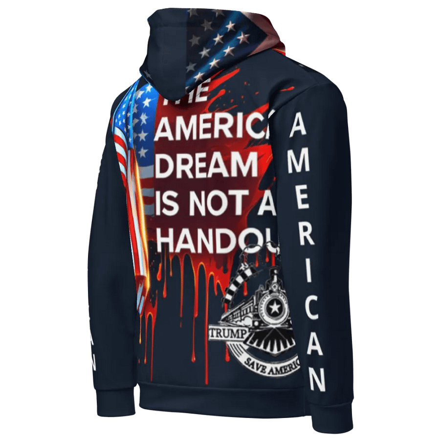 Trump 2024 Patriotic Flag Hoodie product image (4)