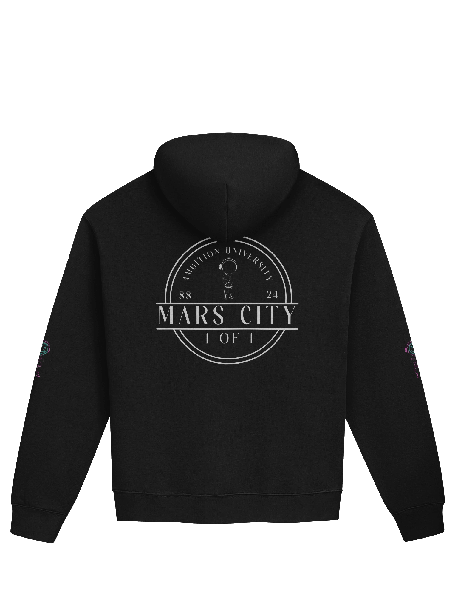 Galactic Graffiti Explorer Oversized Hoodie product image (2)