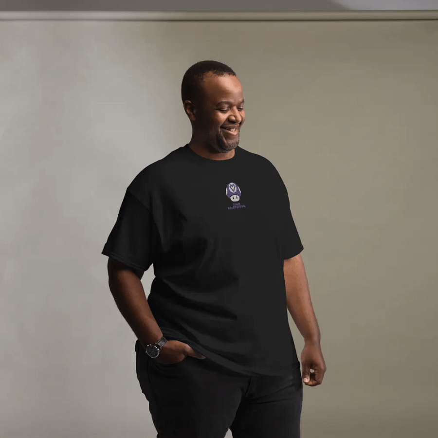 NintenBro 1-Up Embroidered Tee product image (3)