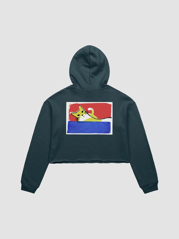 Hamlet Screen Print Cropped Hoodie Back Only (Traditional) product image (2)