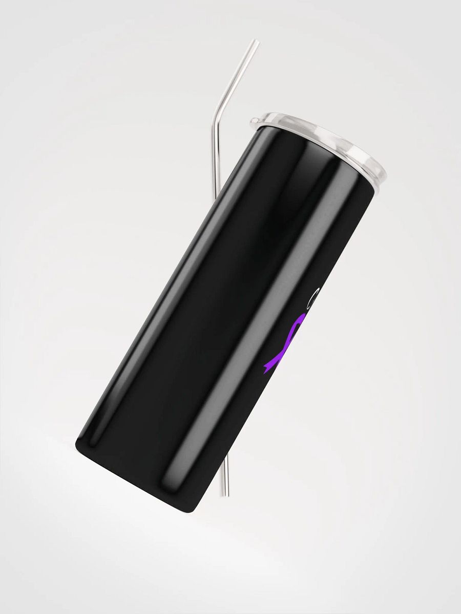 Chronic Pain Warrior Bottom Ribbon stainless steel Tumbler (20oz) product image (4)