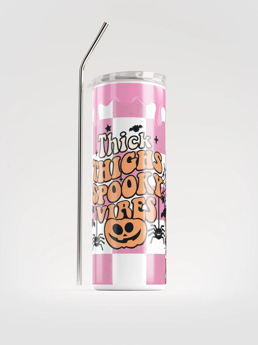 Thick Thighs Spooky Vibes Tumbler product image (1)