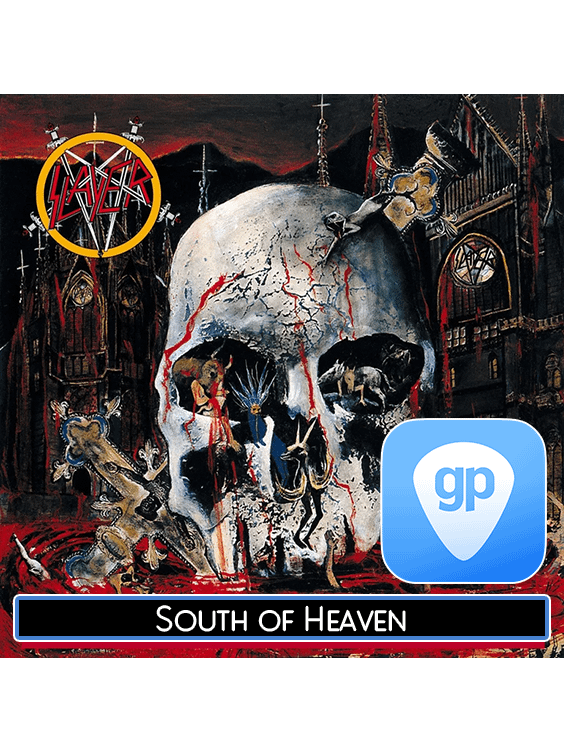South of Heaven PDF TAB + Backing Track MP3 product image (1)