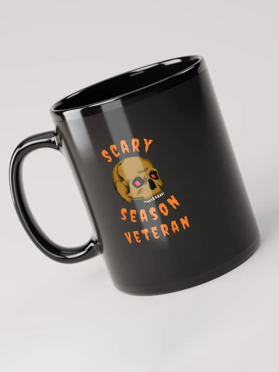 Scary Season Veteran Black Mug product image (3)