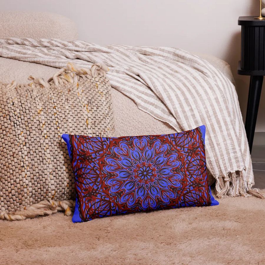 Symmetrical Serenity Mandala Pillow Case product image (8)