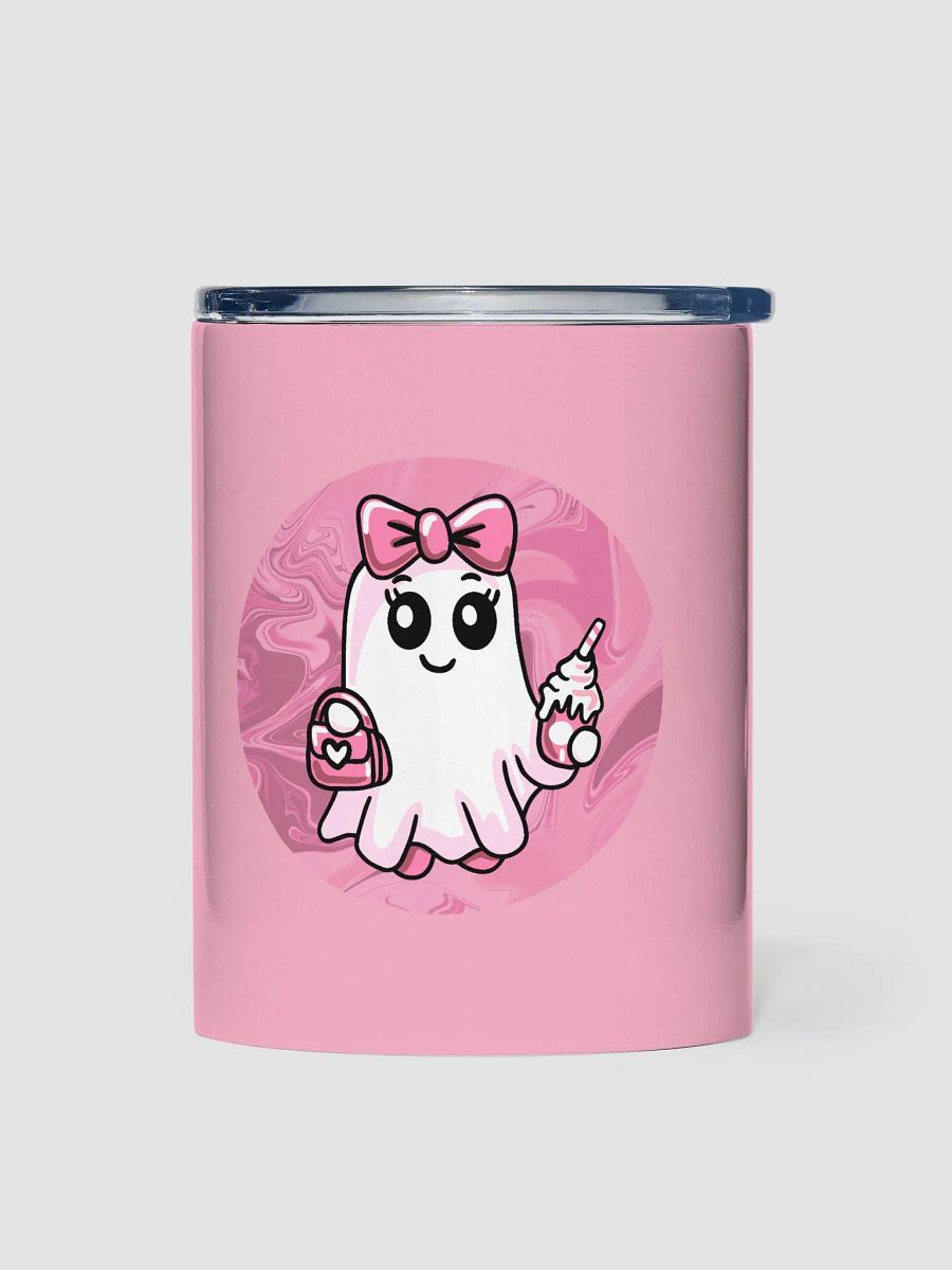Cute Ghost 10oz Stainless Steel Tumbler product image (1)