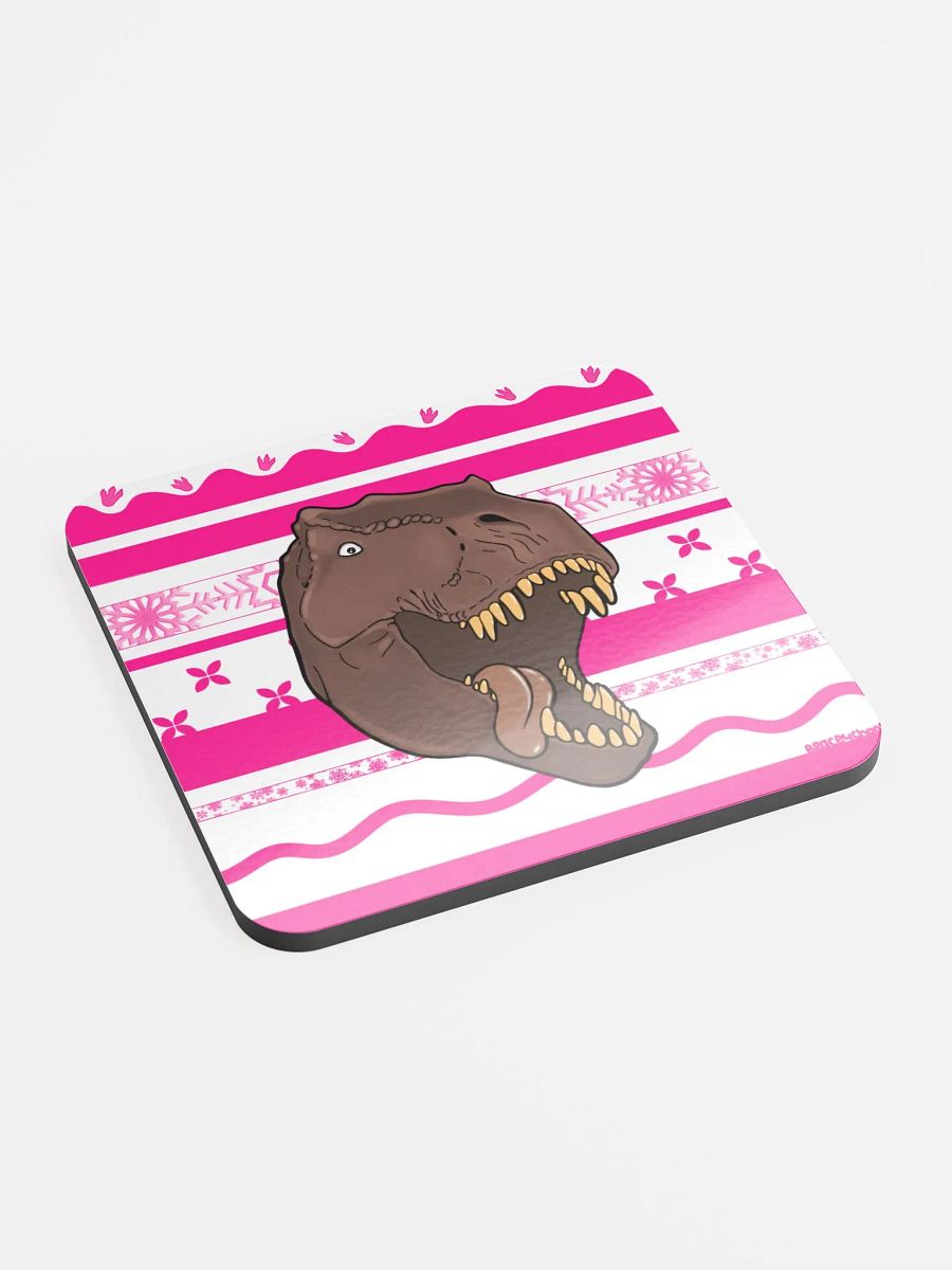 T-Rex Ah Glossed Cork Coaster product image (4)
