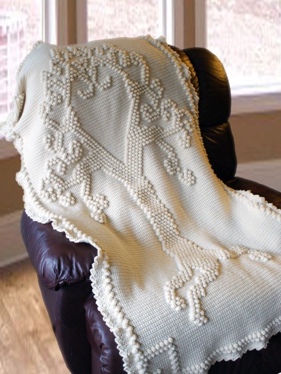 Tree of Love Crochet Afghan Pattern product image (1)
