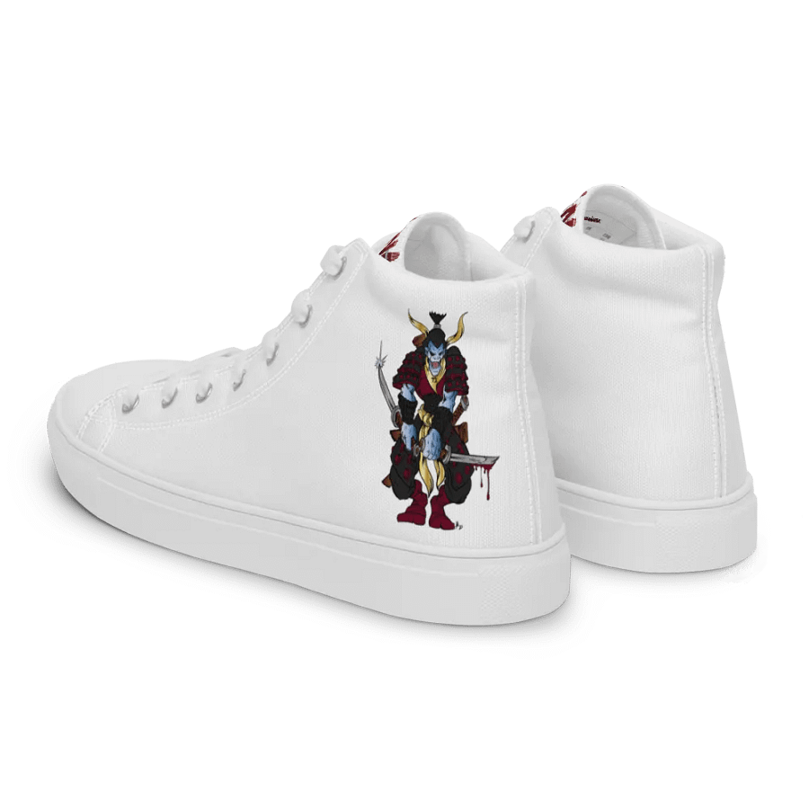 Men's Katana Samurai High Top Canvas Shoes product image (3)