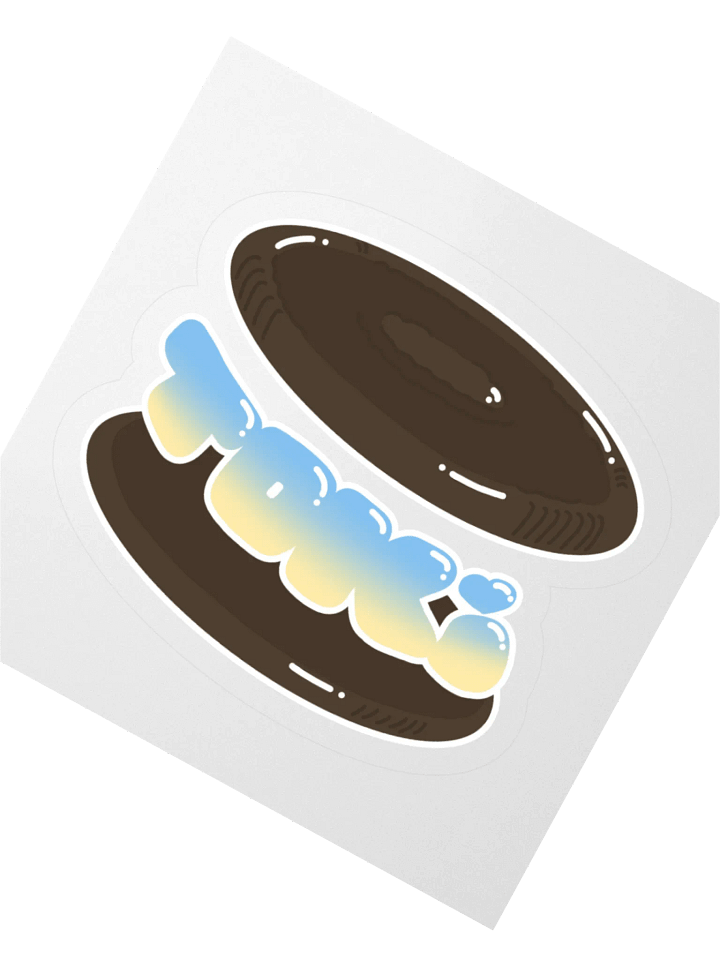 Oreo Logo Sticker product image (6)
