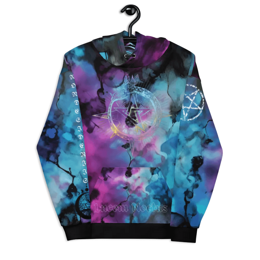 TIEDYE4GOTHIC STAR HOODIE product image (7)