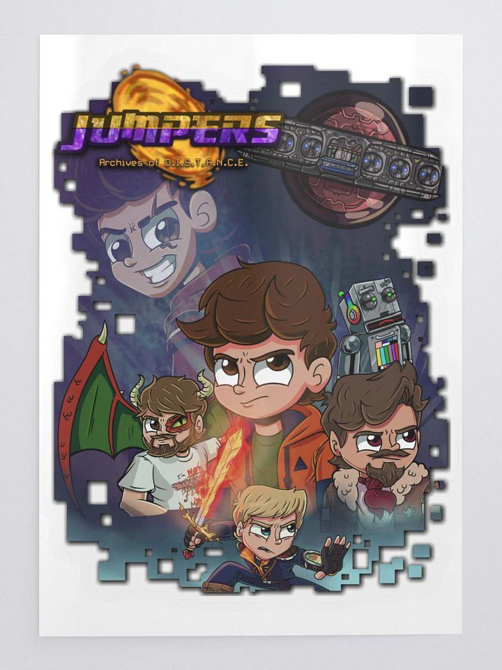 Jumpers: Archives of D.I.S.T.A.N.C.E. Promo Sticker product image (2)