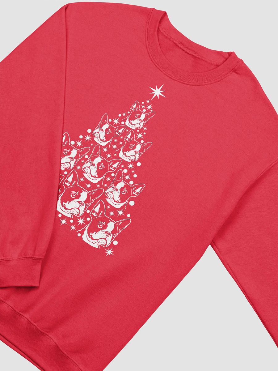 Boston Terrier Christmas Tree Sweatshirt Design for Boston Terrier Paw-rents product image (24)