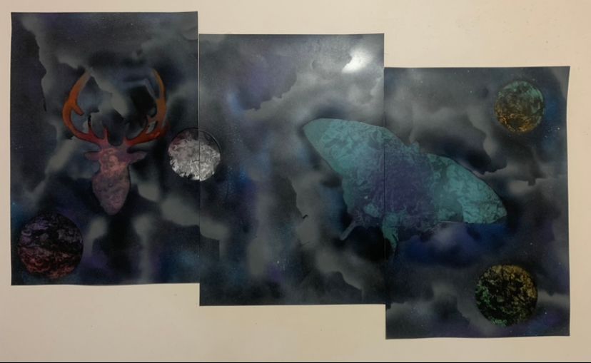 Oh dear Spray paint art product image (1)