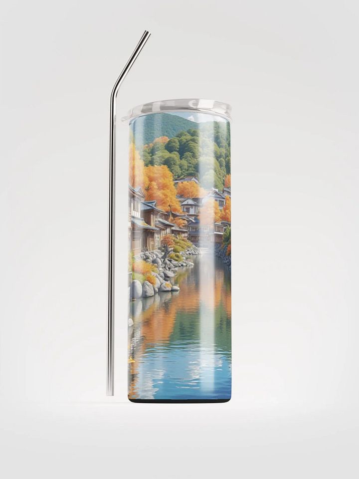 Autumn Serenity Stainless Steel Tumbler product image (1)