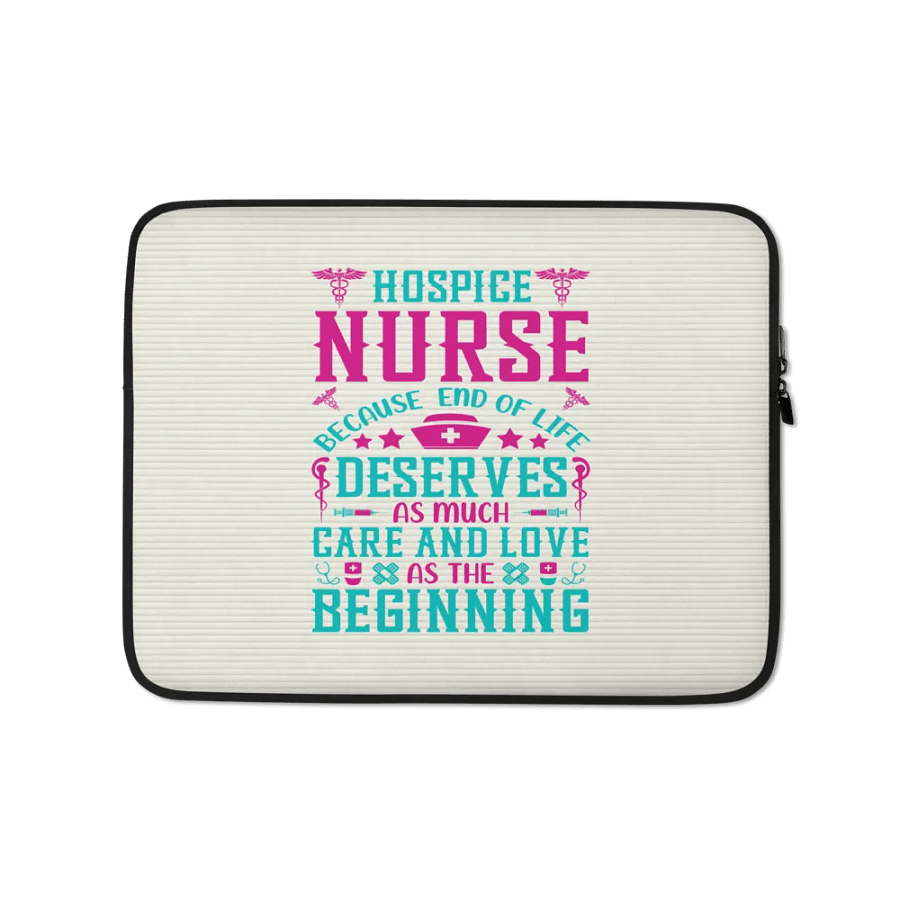 Hospice Nurse Laptop Sleeve product image (1)