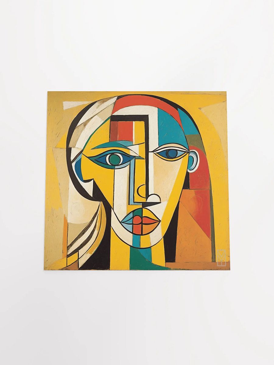 Poster Sophisticated Cubist Enigma product image (4)