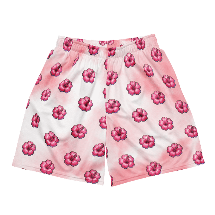 NRG Cherry Blossom Athletic Shorts (Pink Marble) product image (2)