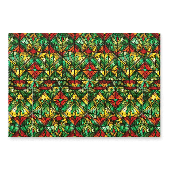 Symphony of Festive Season Colors Wrapping Paper Set product image (2)