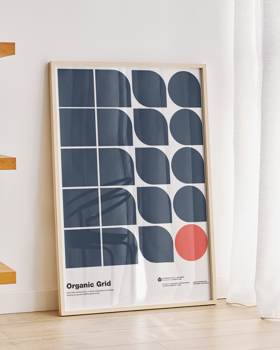 Poster - 004 | Organic Grid product image (2)