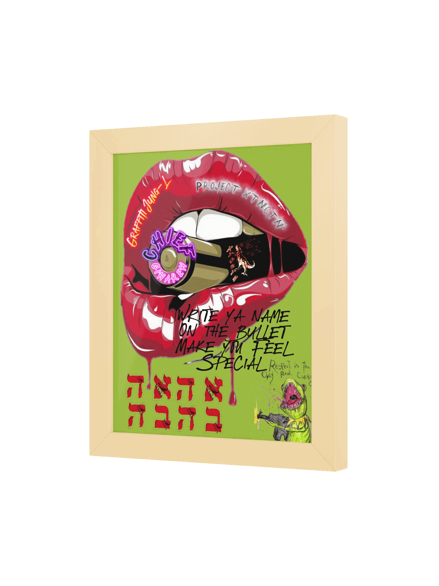 chief gihareh project xtnctn graffiti jungel poster product image (21)