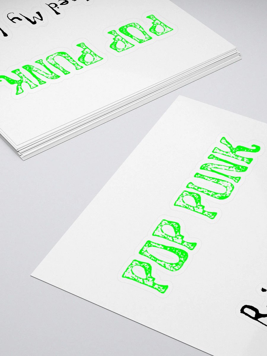 Pop Punk Ruined My Life Sticker product image (11)